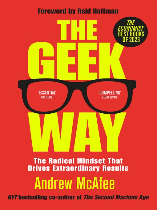 Title details for The Geek Way by Andrew McAfee - Available